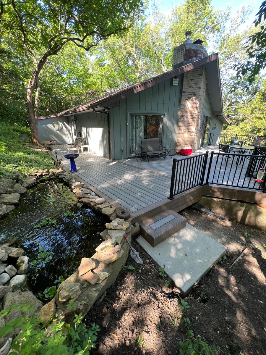 Custom Decks & Patio for SDM Construction LLC in Lawrence, KS