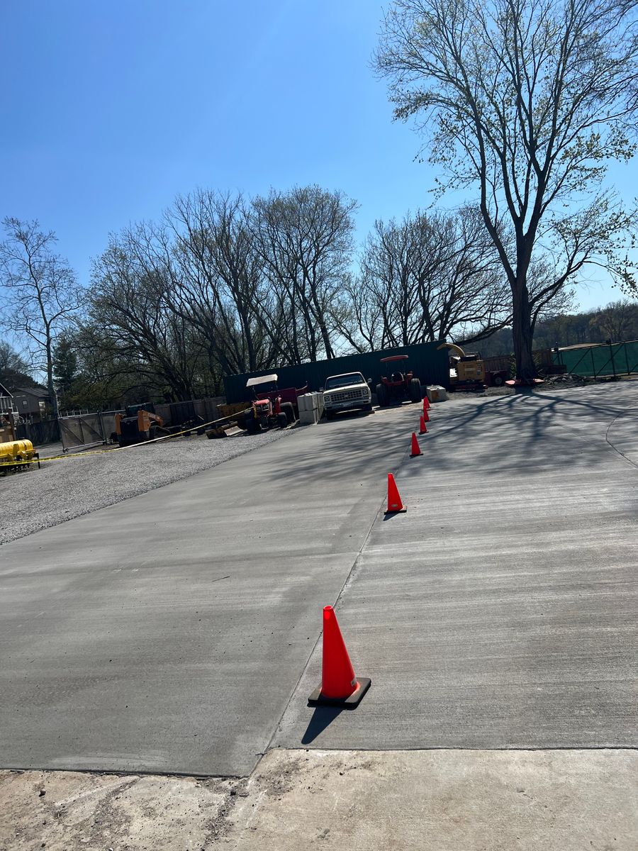 Concrete for Mangrum’s Concrete in Franklin, TN