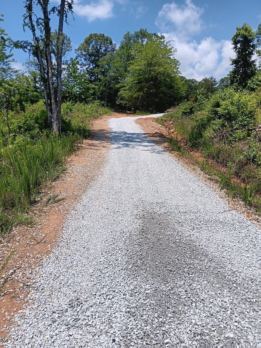 Roadbeds for Big C Land Management in Anniston, AL