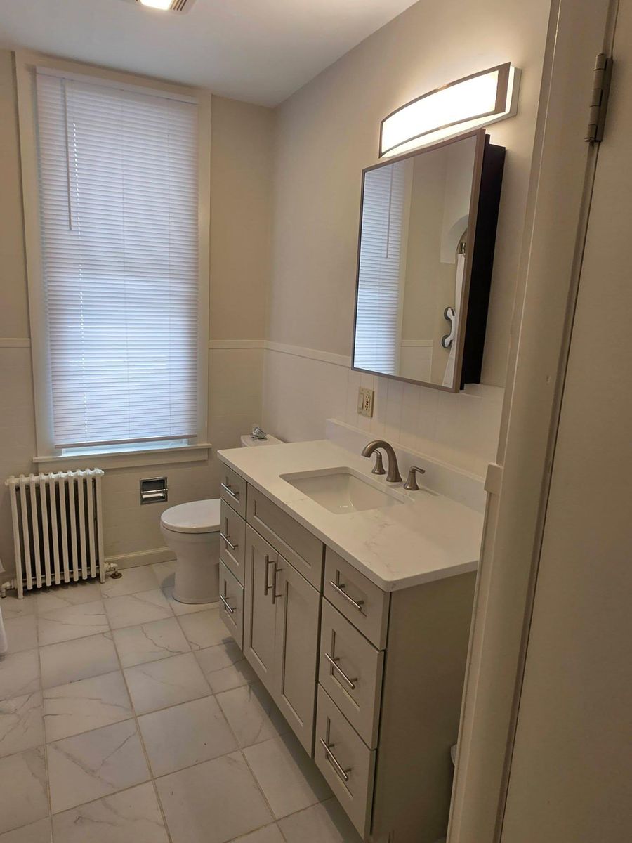 Bathroom Renovation for Syriac General Contracting in Three Rivers, MA