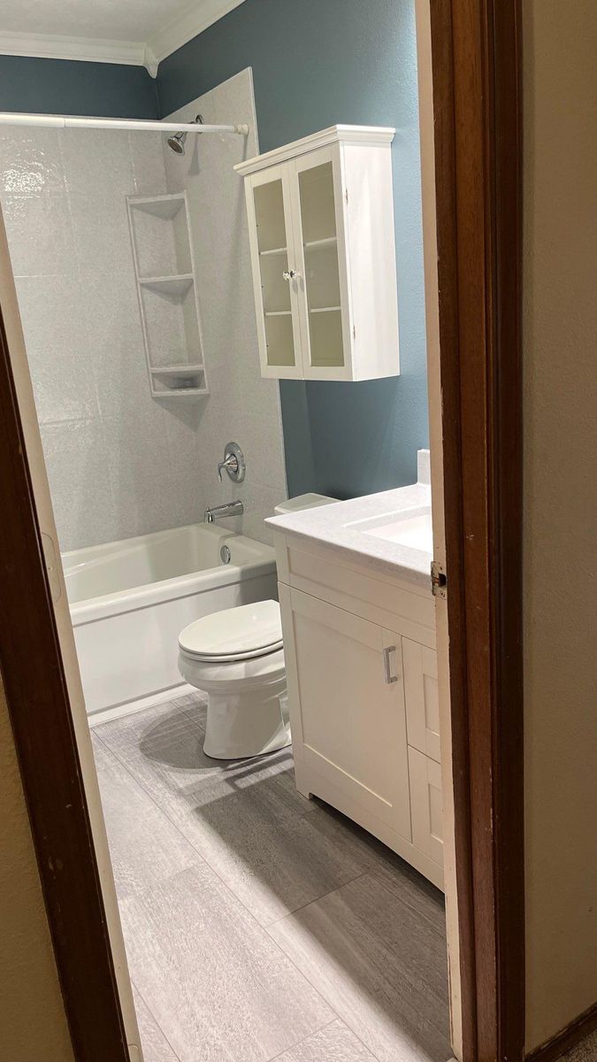 Bathroom Renovation for King Construction in Norfolk, NE