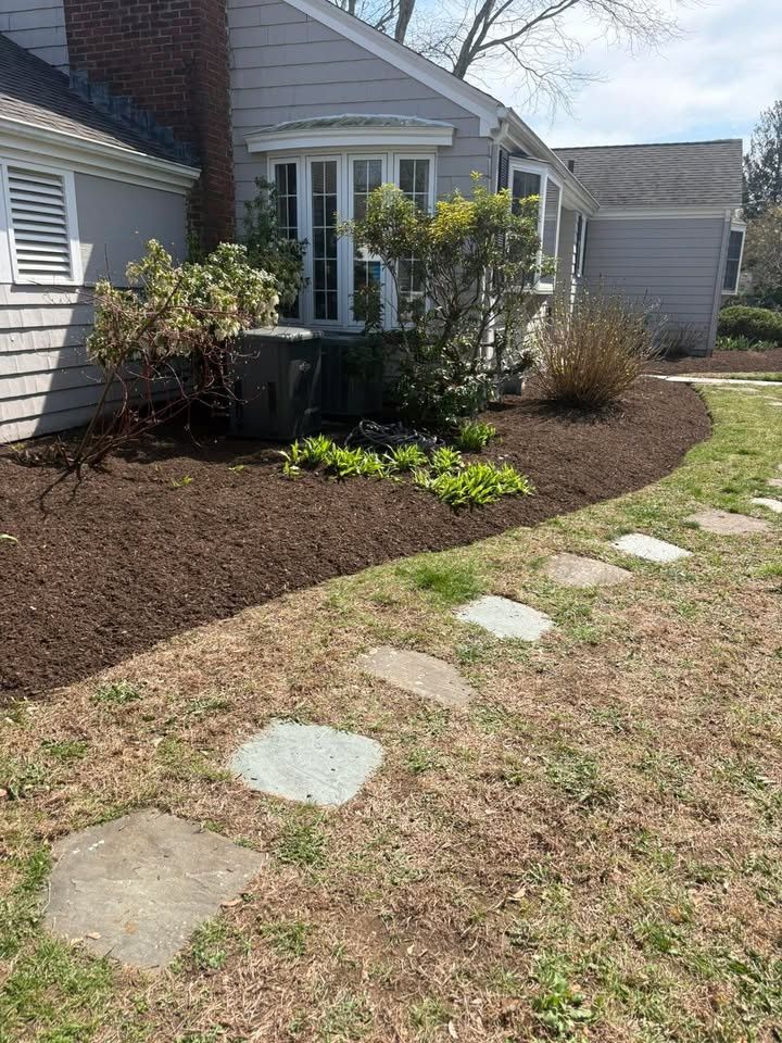 Mulching for Kingston Lawn Care in Providence, RI