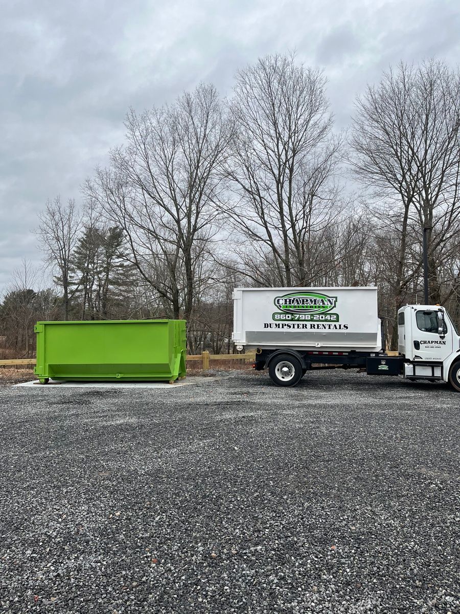 Construction Debris Removal for Chapman Industries LLC in Ellington, CT