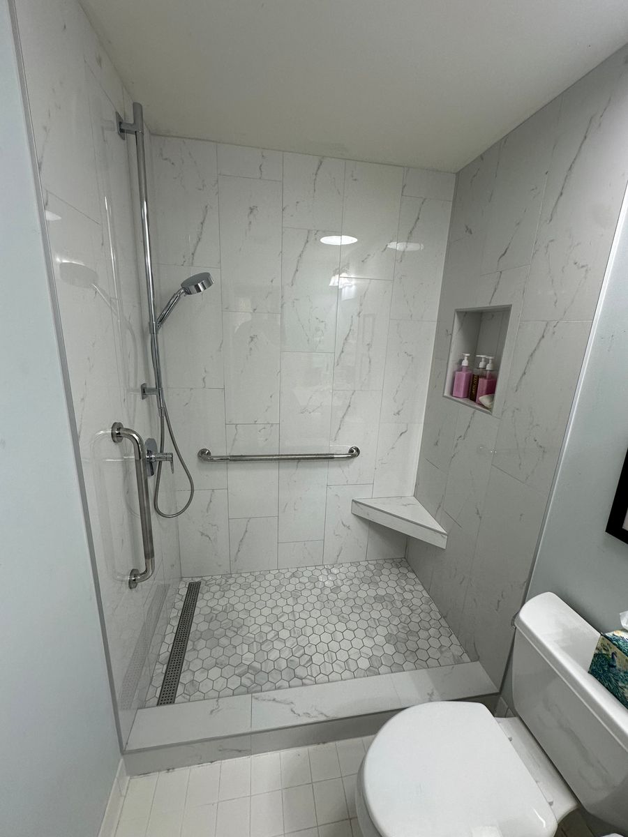 Bathroom Renovation for Master Tech Industries in Sandy Springs, GA