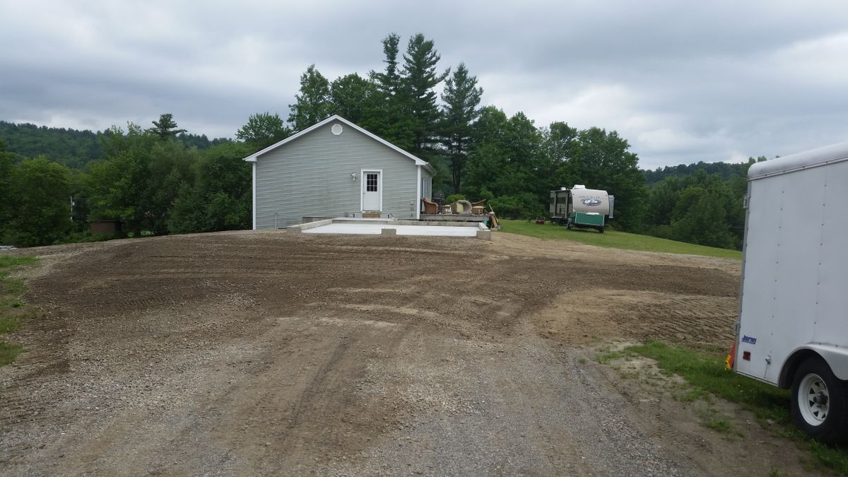 Skid Steer Work for Andy Naylor Excavation in Stowe, VT