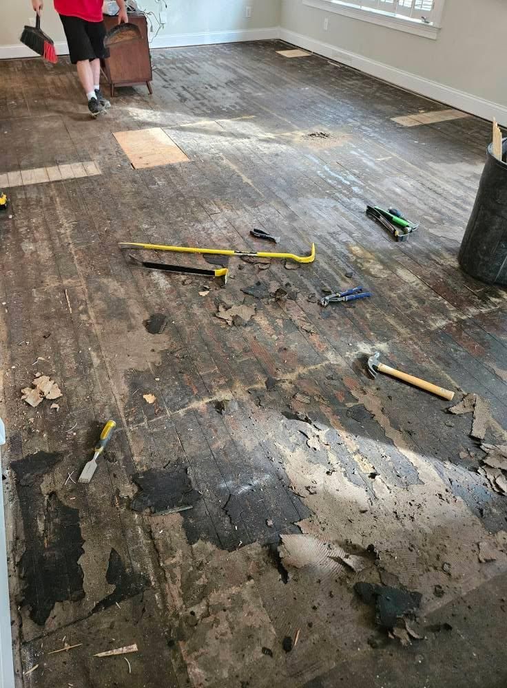 Floor Installation for AVance Flooring in Bridgman, MI