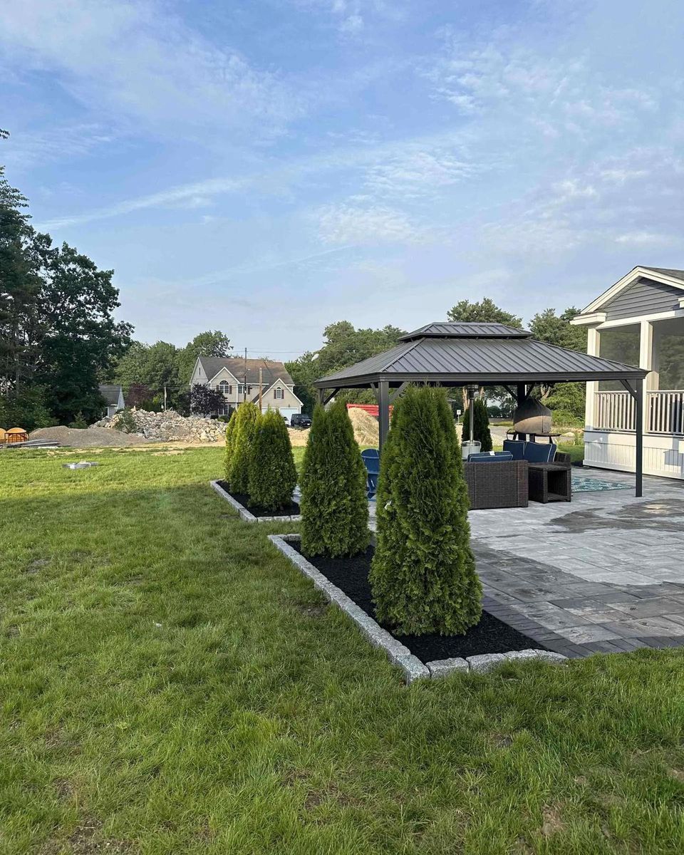 Landscape Construction for Picano Landscaping in Reading, MA