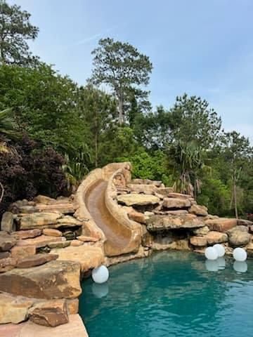 Pool Remodels for Texas Curb N Borders in Houston, TX