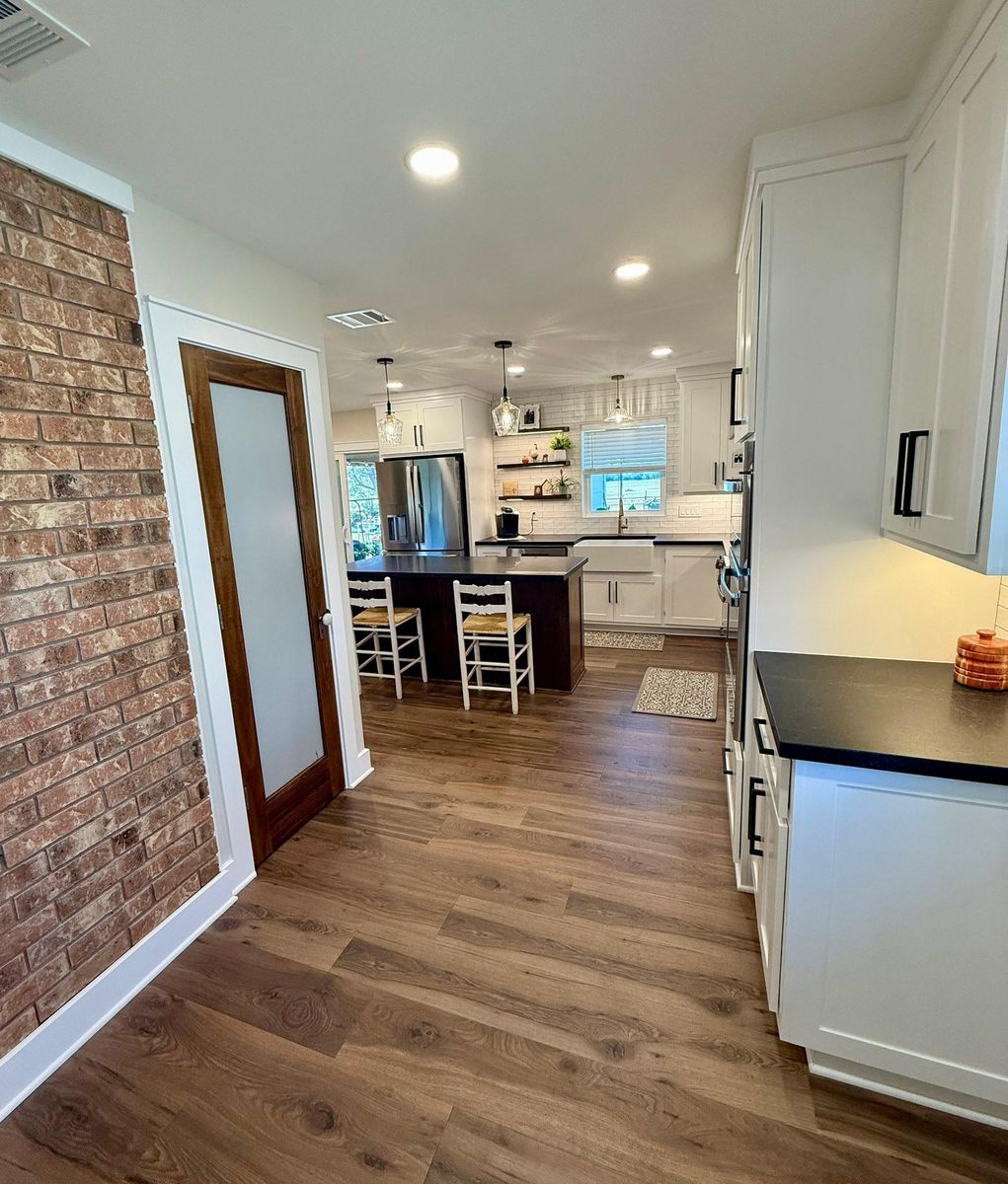 Kitchen Renovation for Maverick Construction & Design in Caldwell,, TX