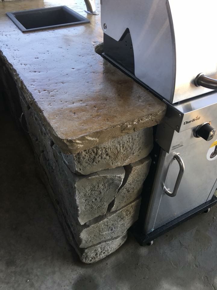 Concrete Resurfacing for Texas Curb N Borders in Houston, TX