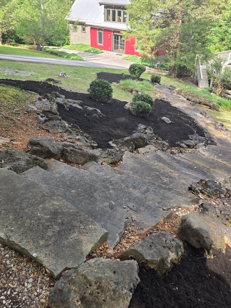Landscape Installation for Lafollette Mulch, Stone and Lawn Care in La Follette, TN