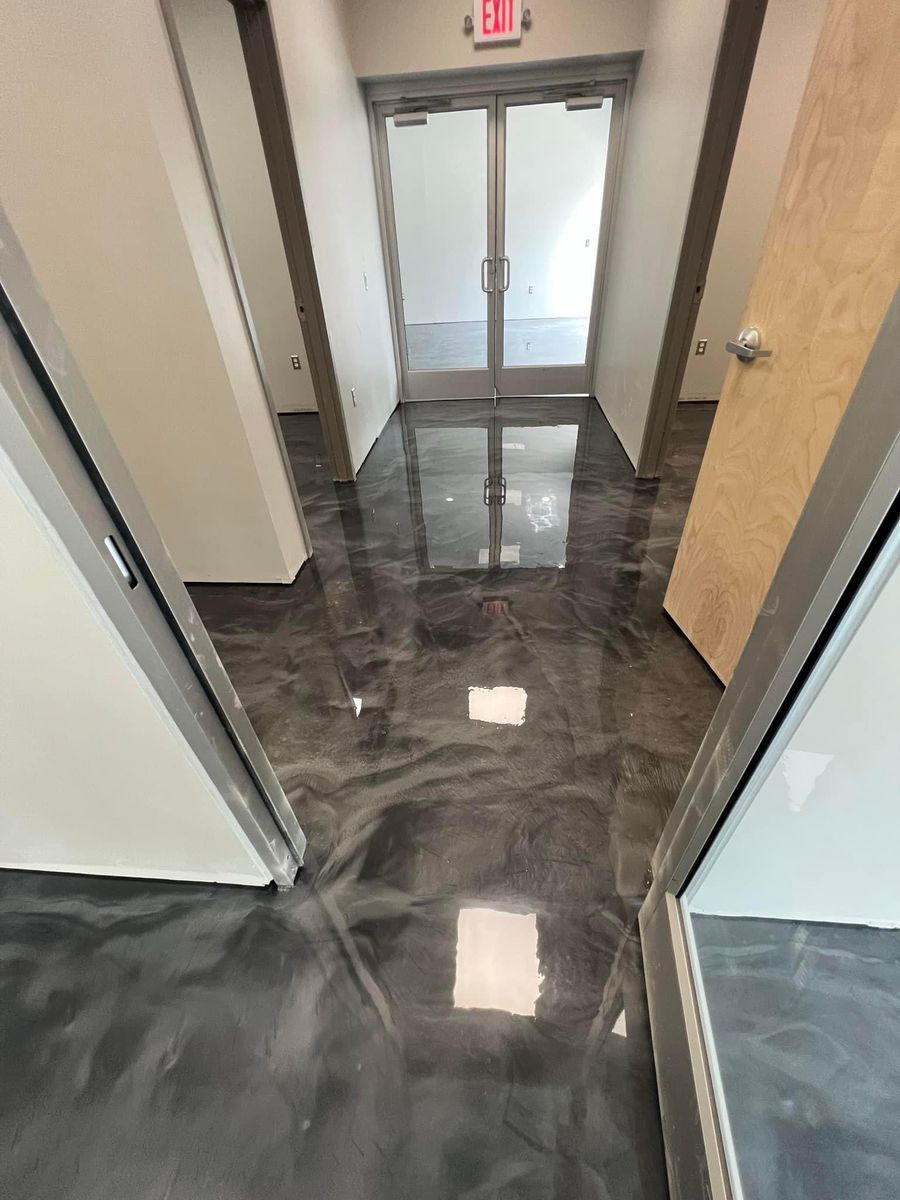 Epoxy Floor Coatings for Texas Curb N Borders in Houston, TX