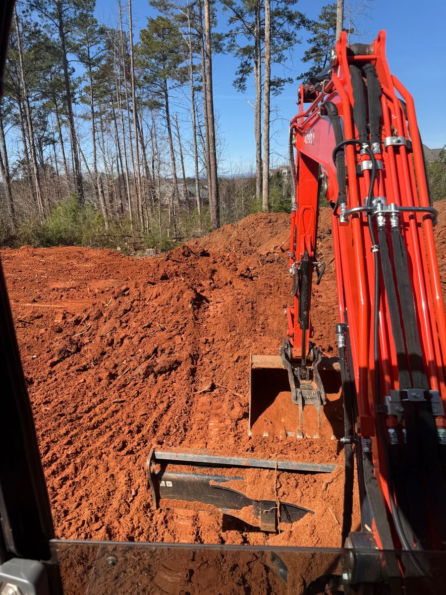 Land Clearing for Kelley Excavation & Land Services in Laurens County, SC