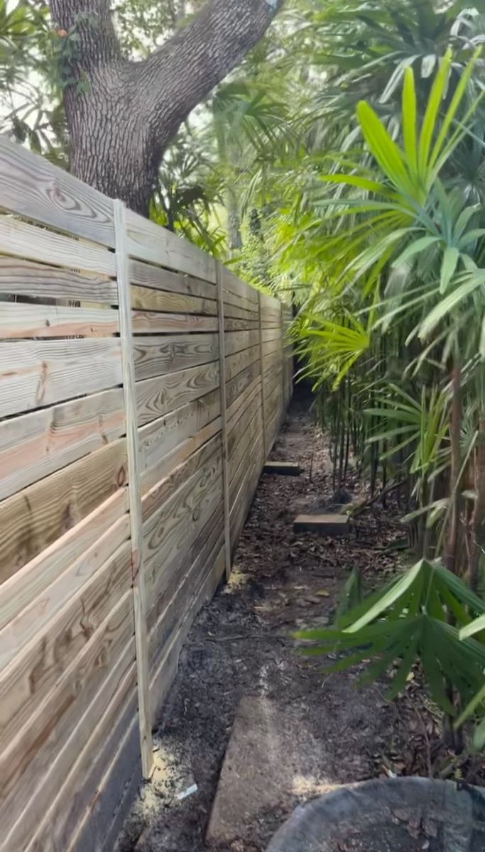 Fence Installation for K & A Landscaping, Inc. in Jacksonville, FL