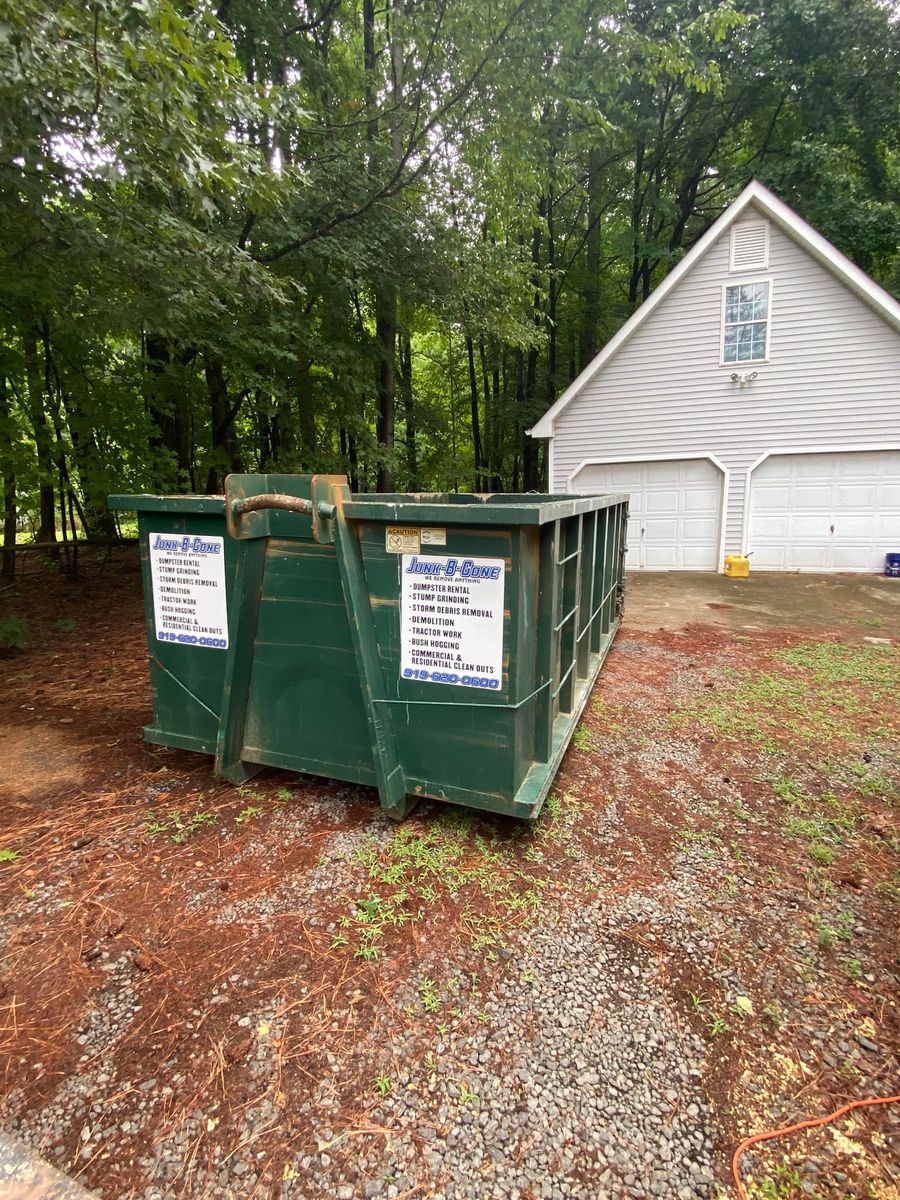 Commercial Junk Removal for Junk B Gone in Rougemont, NC