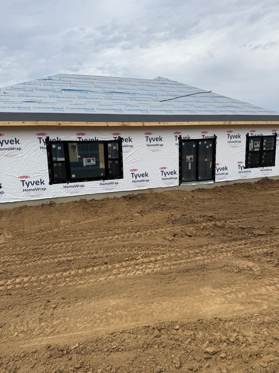 Framing for NXT Build in Zwingle, IA