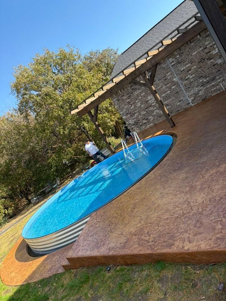 Patio Design & Installation for Freedom Contracting Of Texas LLC. in Springtown, TX