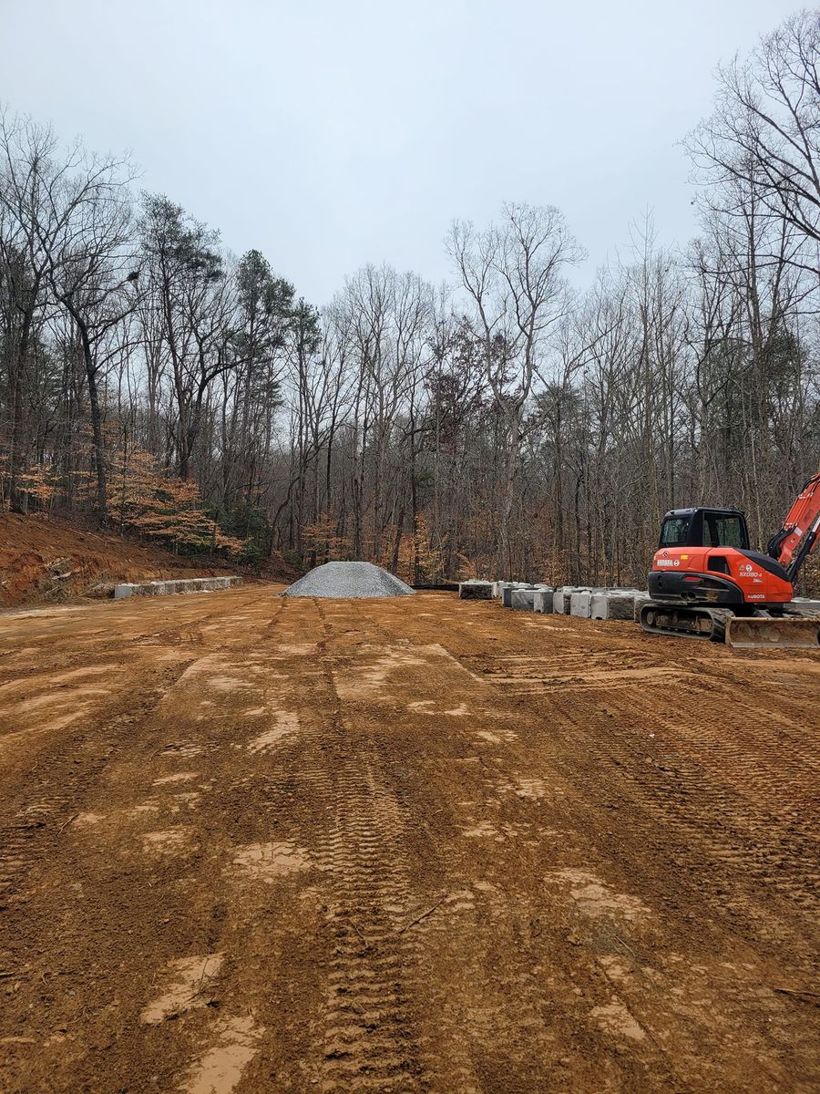 Foundation Digging for Bobcat Bob in Clermont, GA