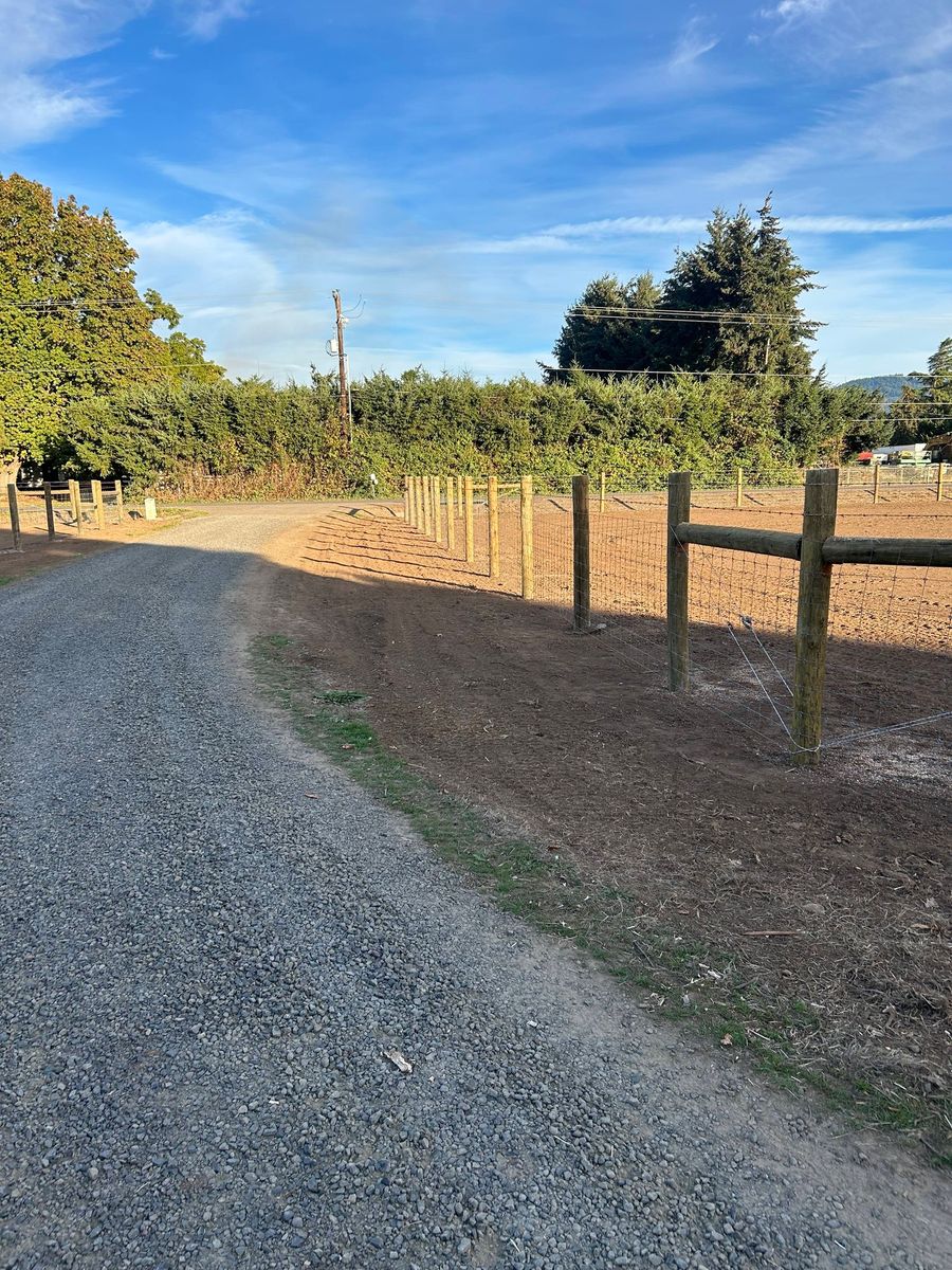 Concrete Flatwork for Ranch Handy Fencing & Cattle LLC in Harrisburg, OR