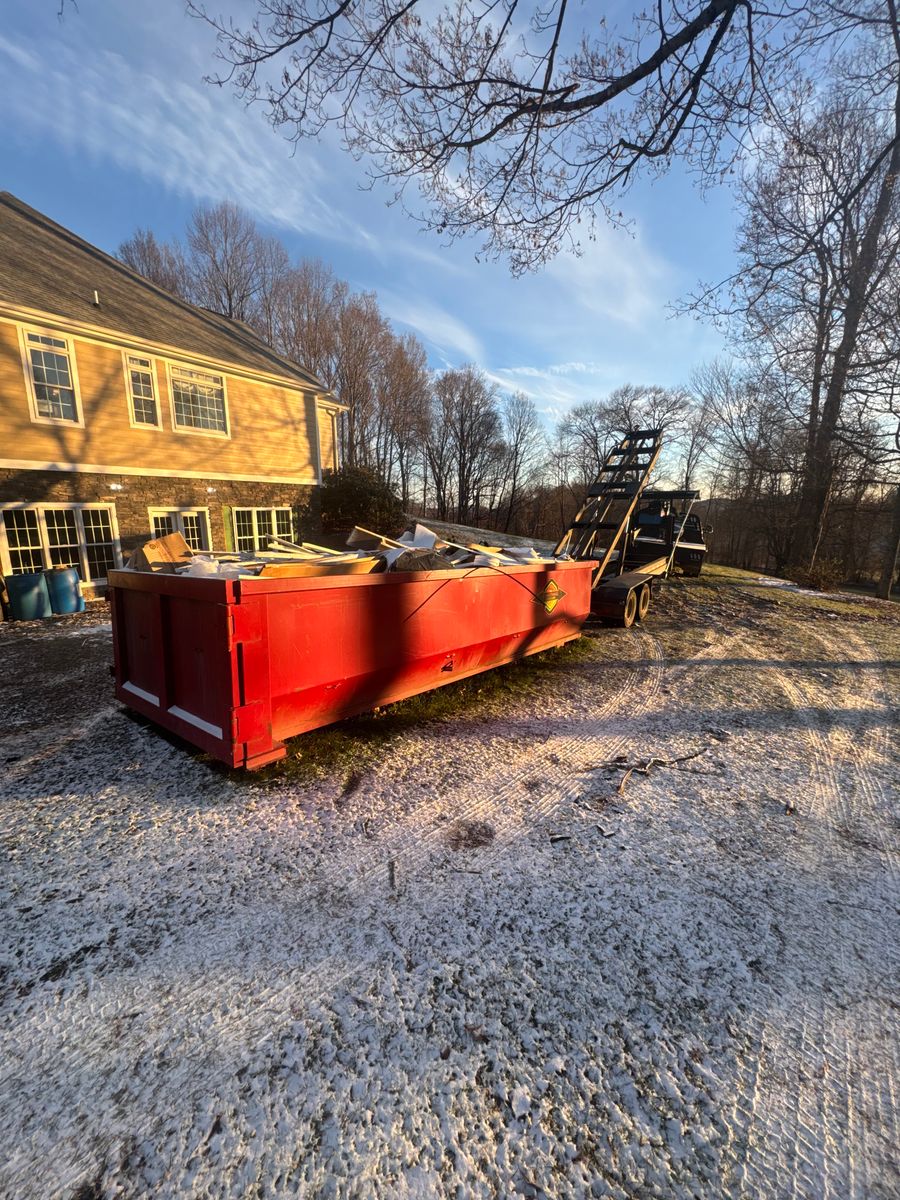30 Yard Dumpster for Everything Outdoors in Abingdon, VA