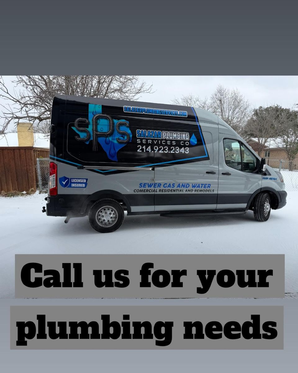 Drain Cleaning for Salazar Plumbing Services Co LLC in Garland, TX