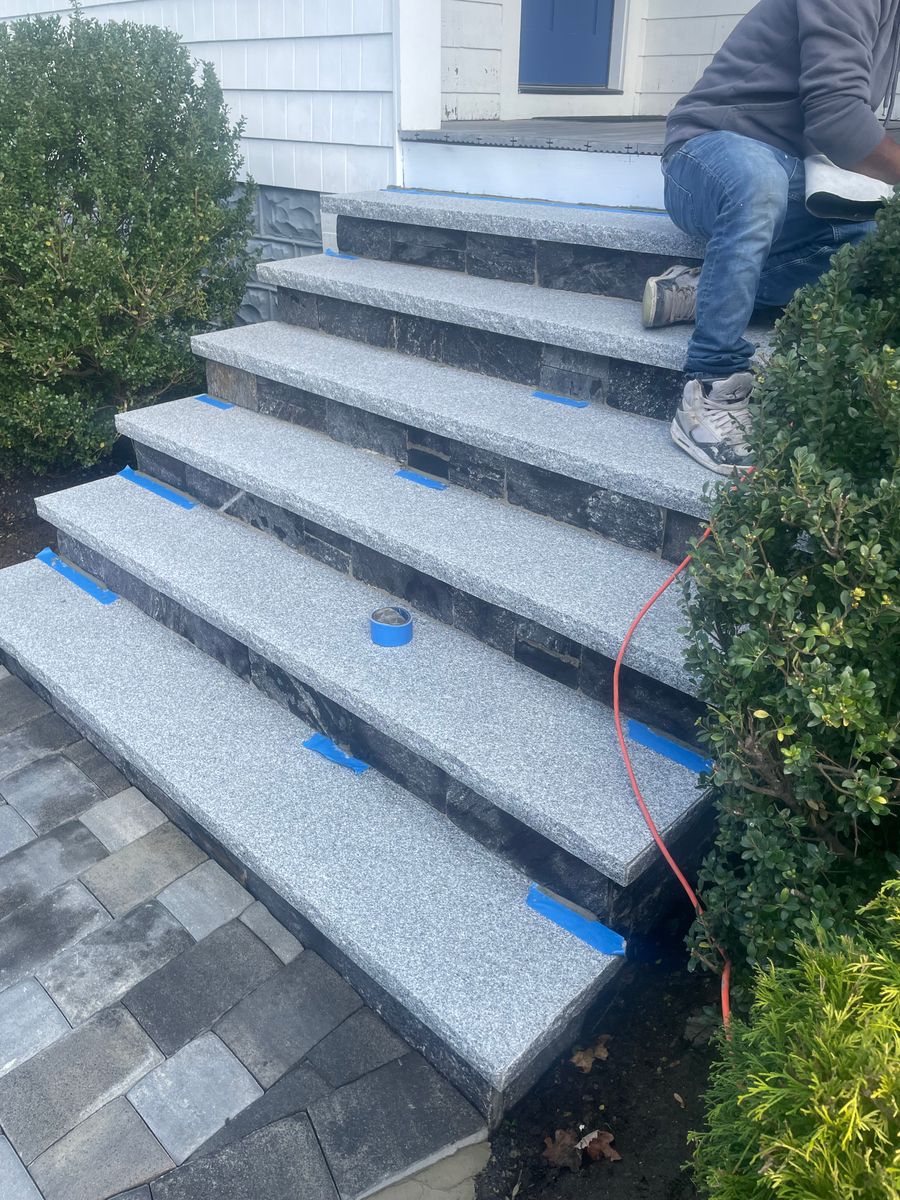Step/Stair Services for All For U Roofing & Masonry in Boston, MA