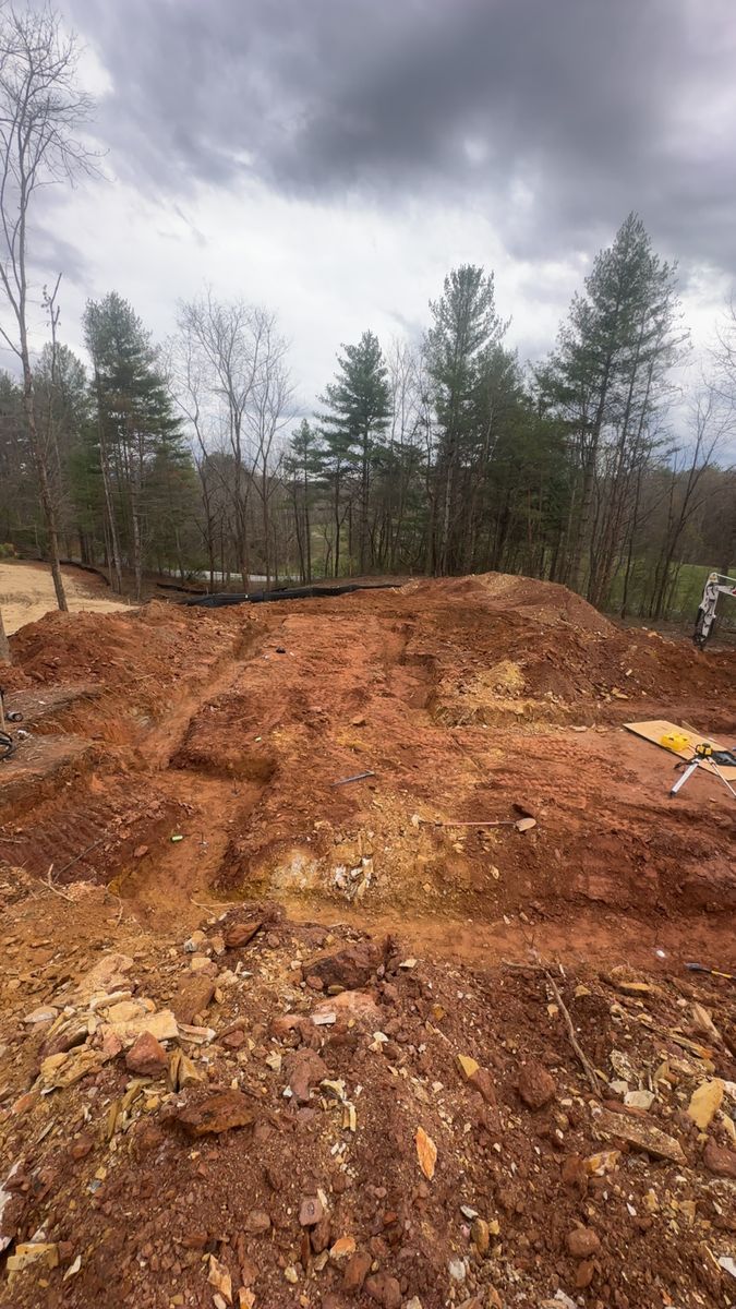 Grading for Stines and Company  in Rutherfordton, NC