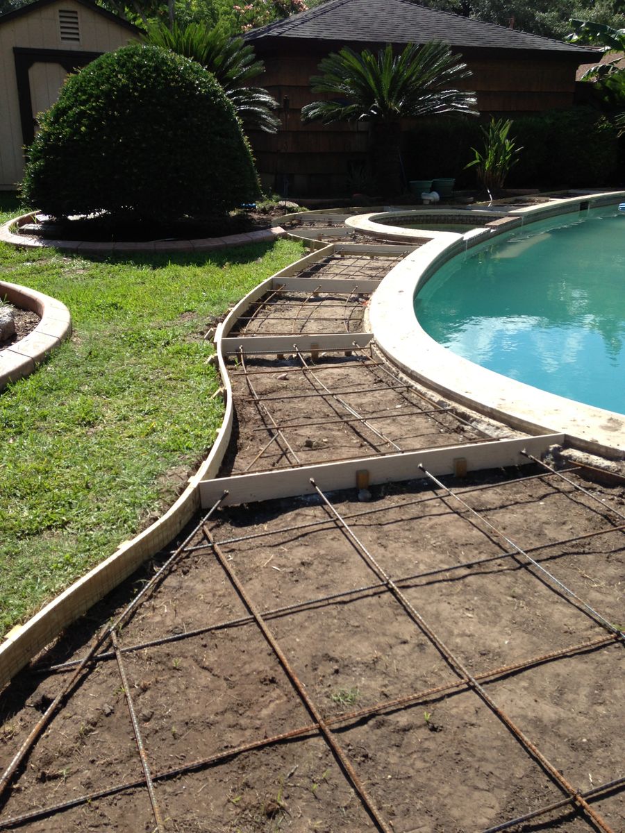 Pool Remodels for Texas Curb N Borders in Houston, TX