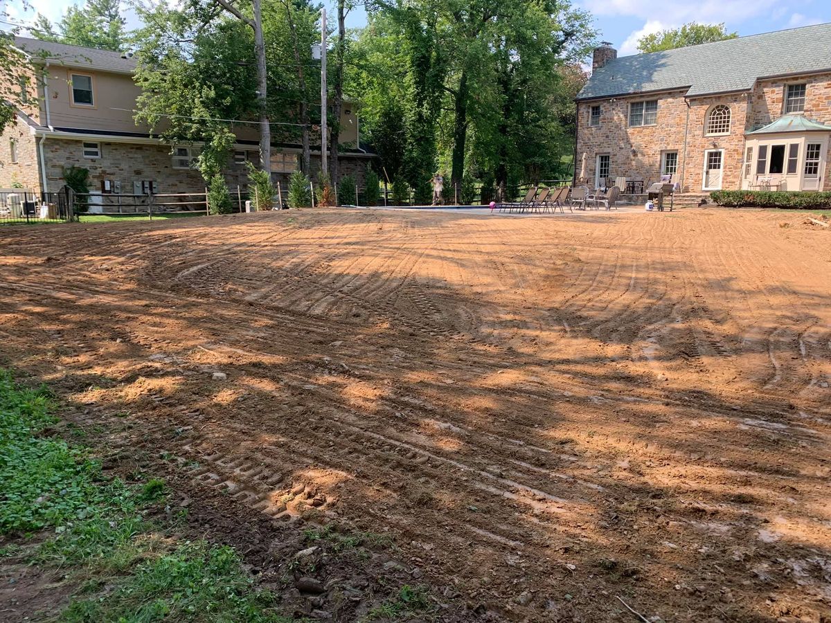 Site Grading for B.E. Contracting LLC in White Marsh, MD