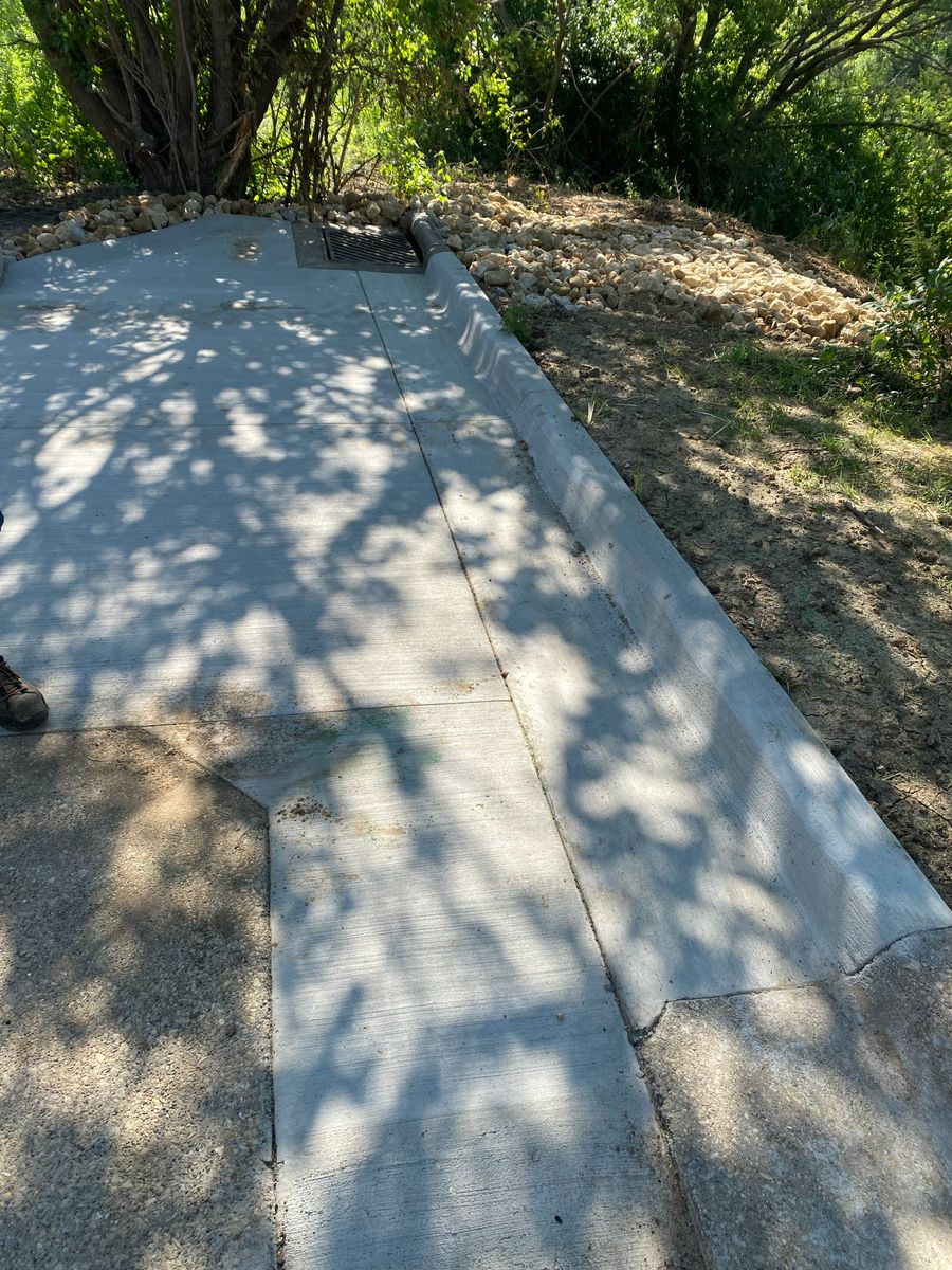 Driveway Install for TDC Excavating in Dubuque, IA