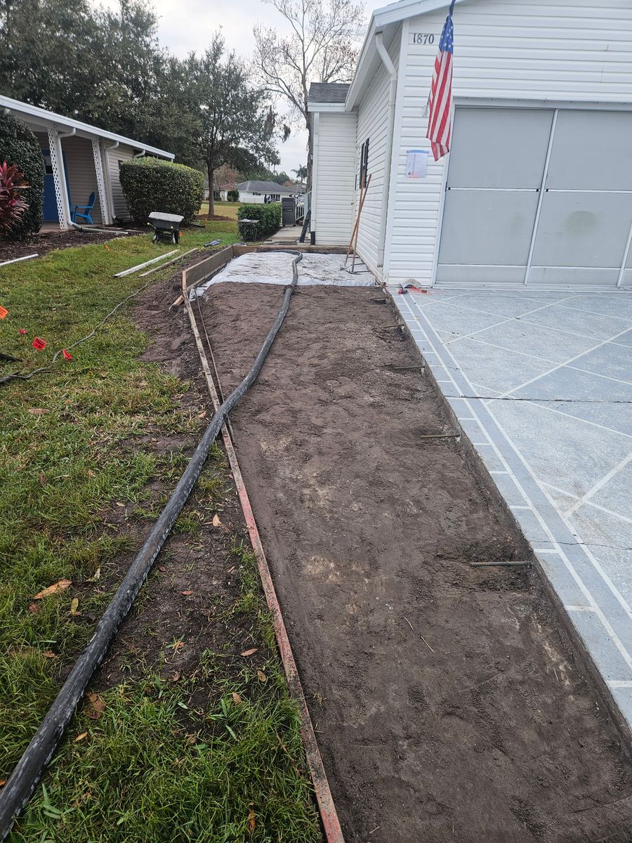 Driveway Construction for Clark Masonry in Lake County, FL