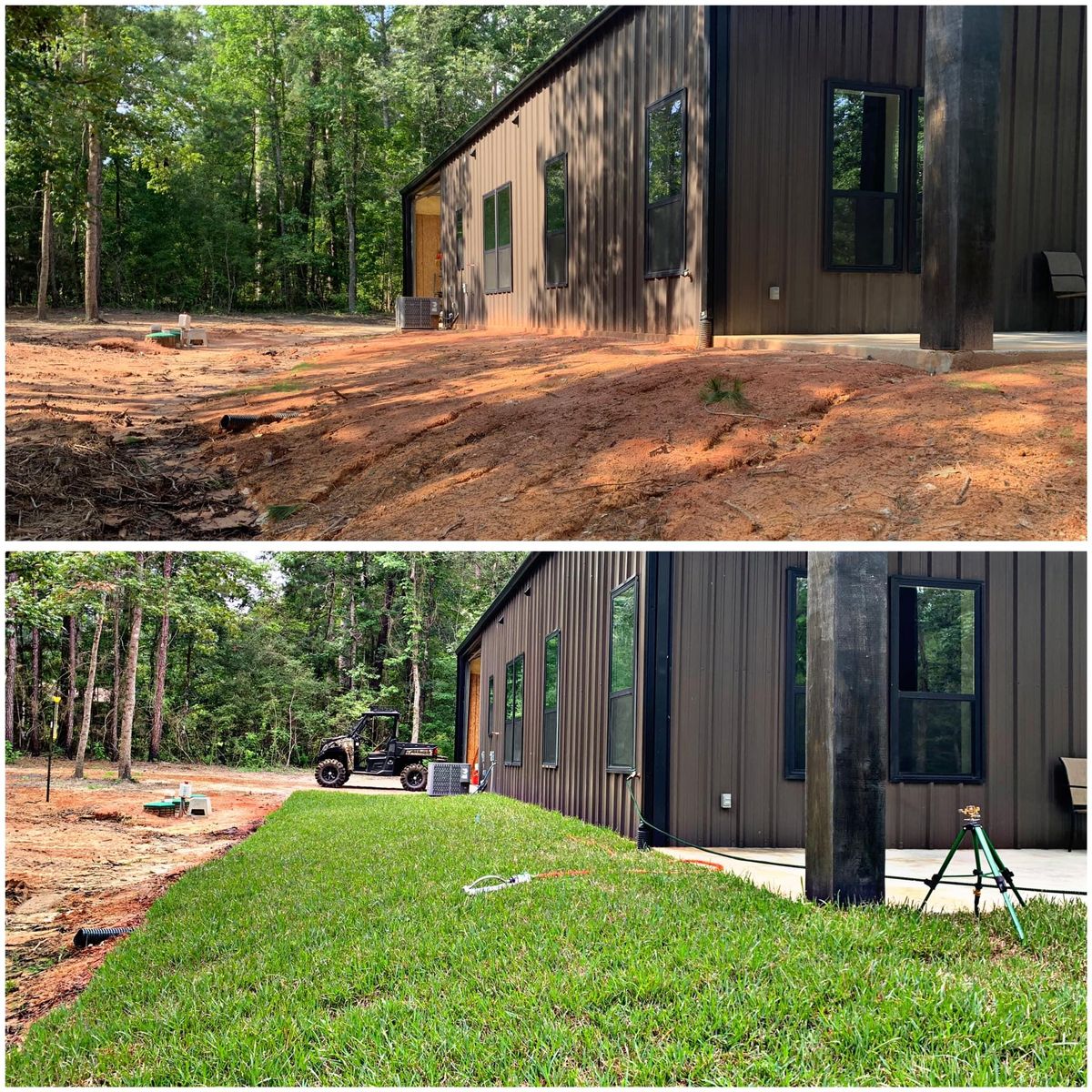 Sod Installation for JT’s Landscaping in Tyler County, TX