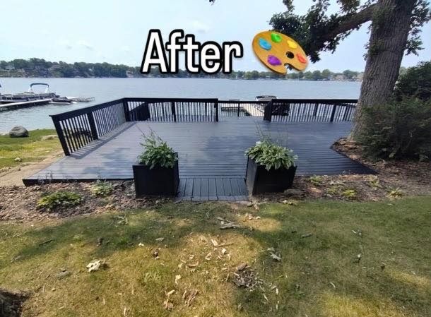 Deck Staining and Sealing for DB Pro Painting in Telford, TN