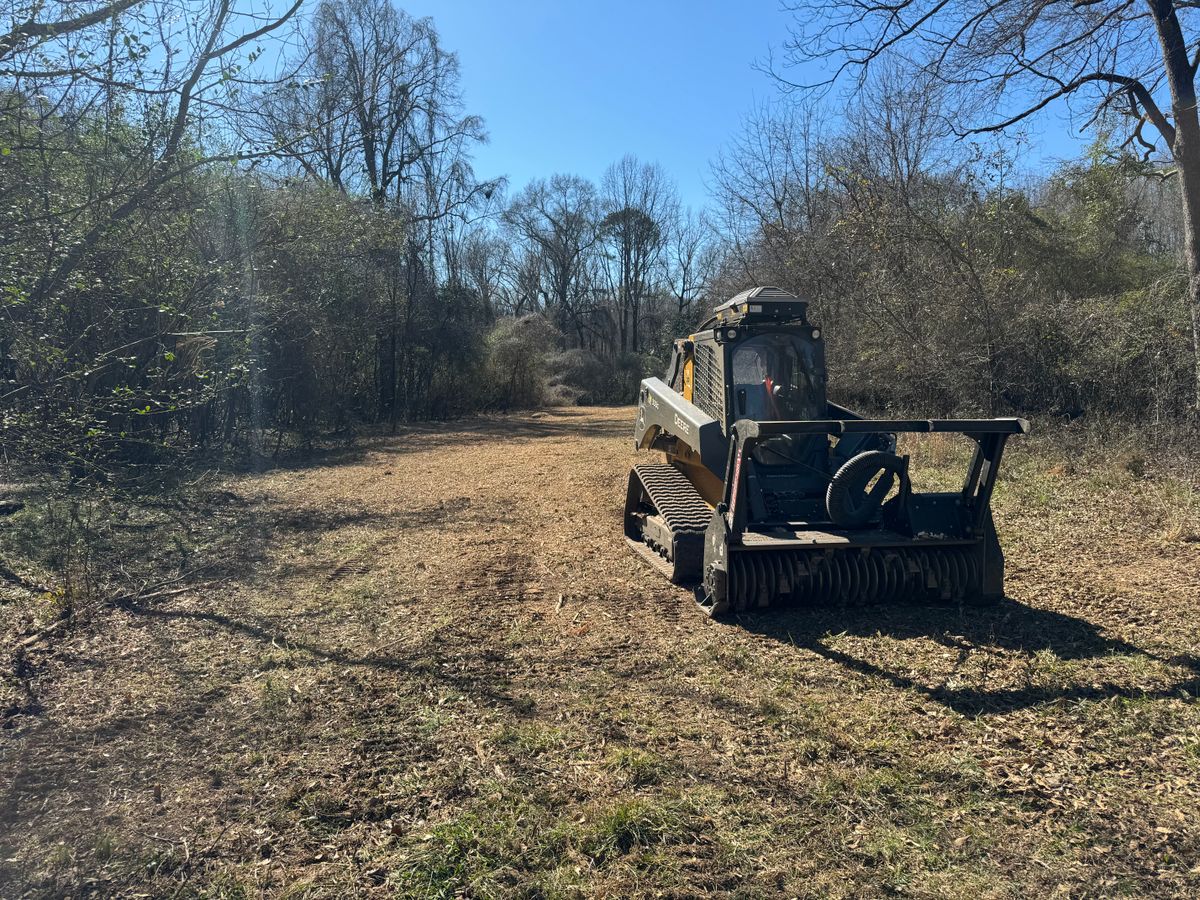 Forestry Mulching for KLNAX Enterprises Inc. in Social Circle, GA