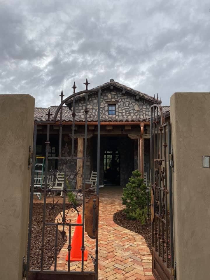 Stone Work for Legacy Plastering in Cottonwood, AZ