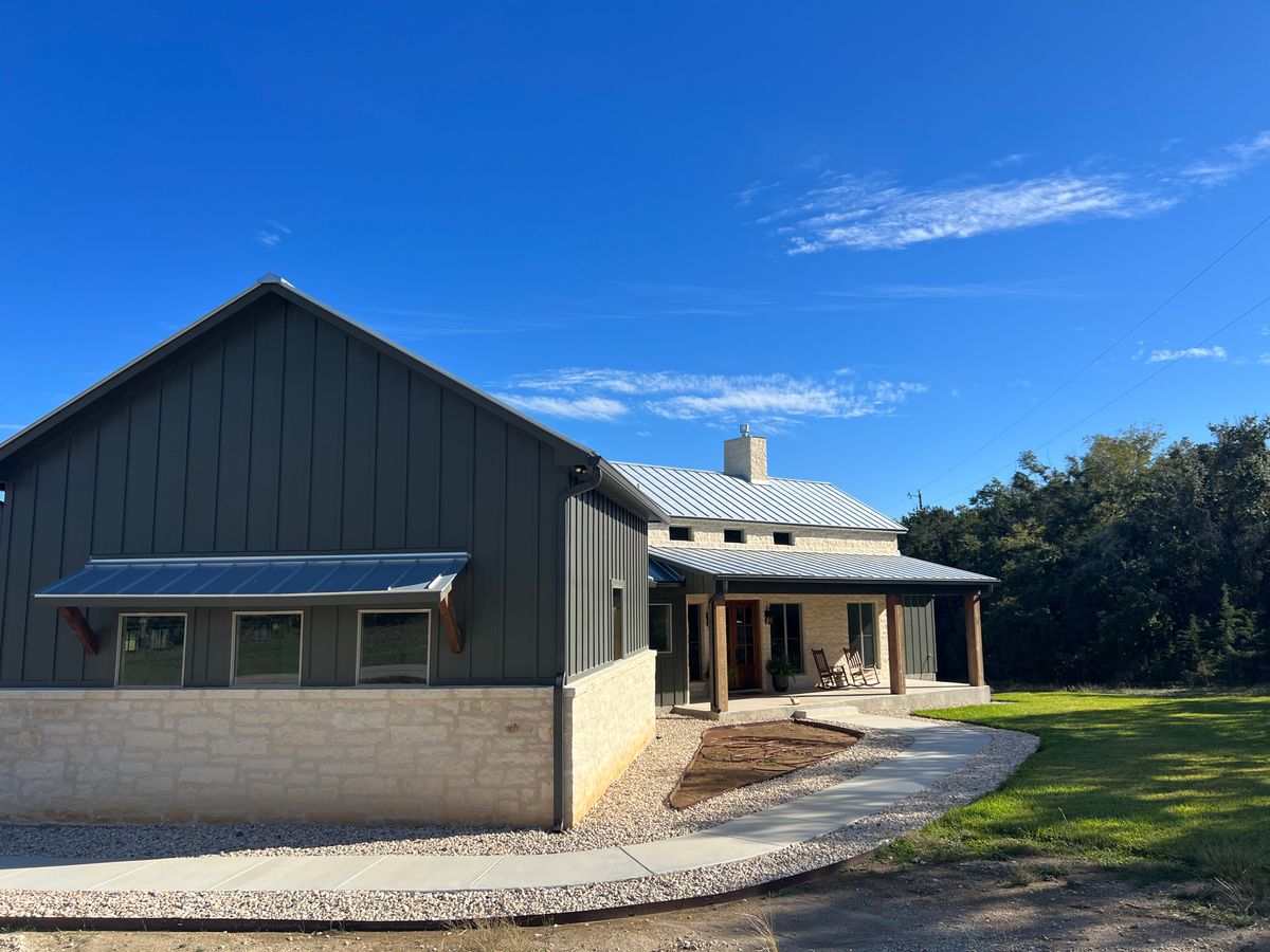 New Custom Homes for ABEL Custom Build & Design, LLC. in New Braunfels, TX