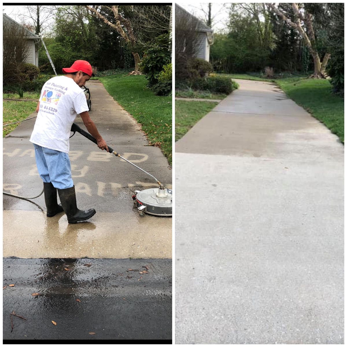 Pressure Washing for KorPro Painting in Spartanburg, SC