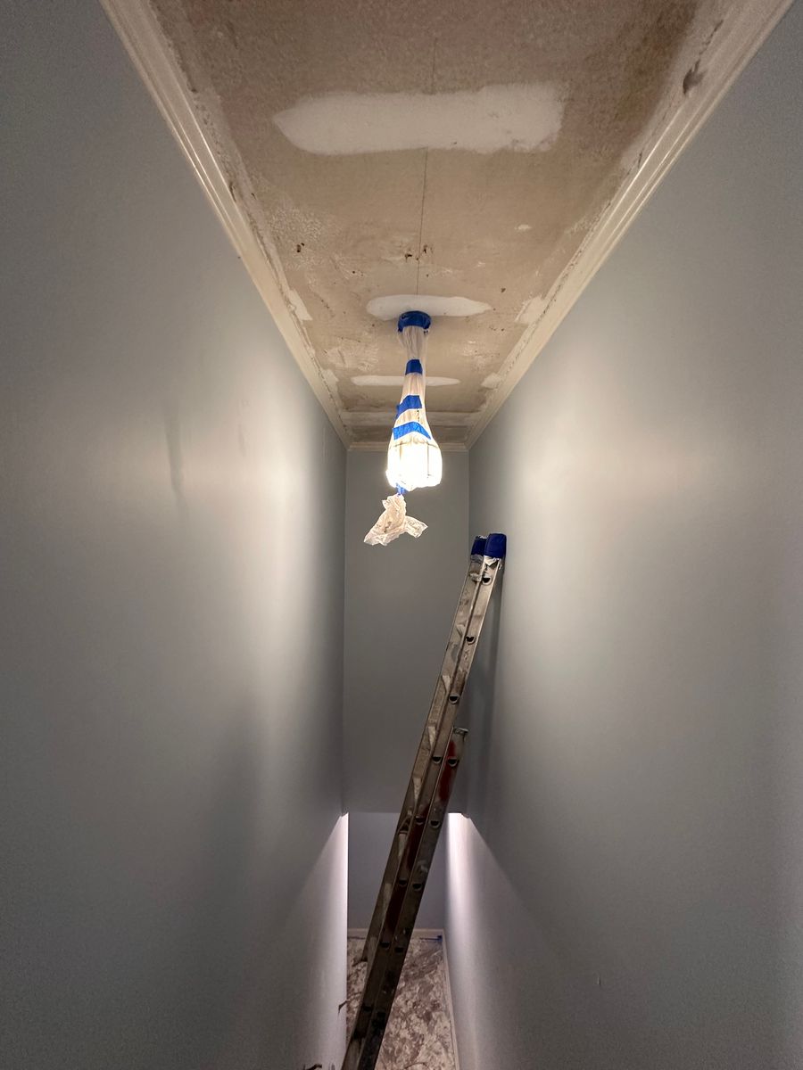 Popcorn Removal for GW Painting Co. in Charlotte, NC