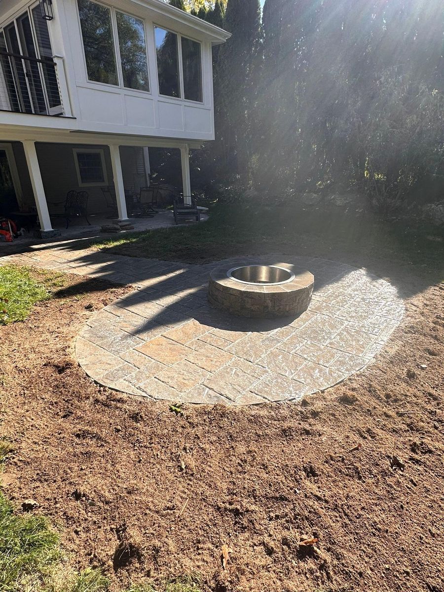Patio Design & Construction for Cardinal Landworks LLC in Canterbury, CT