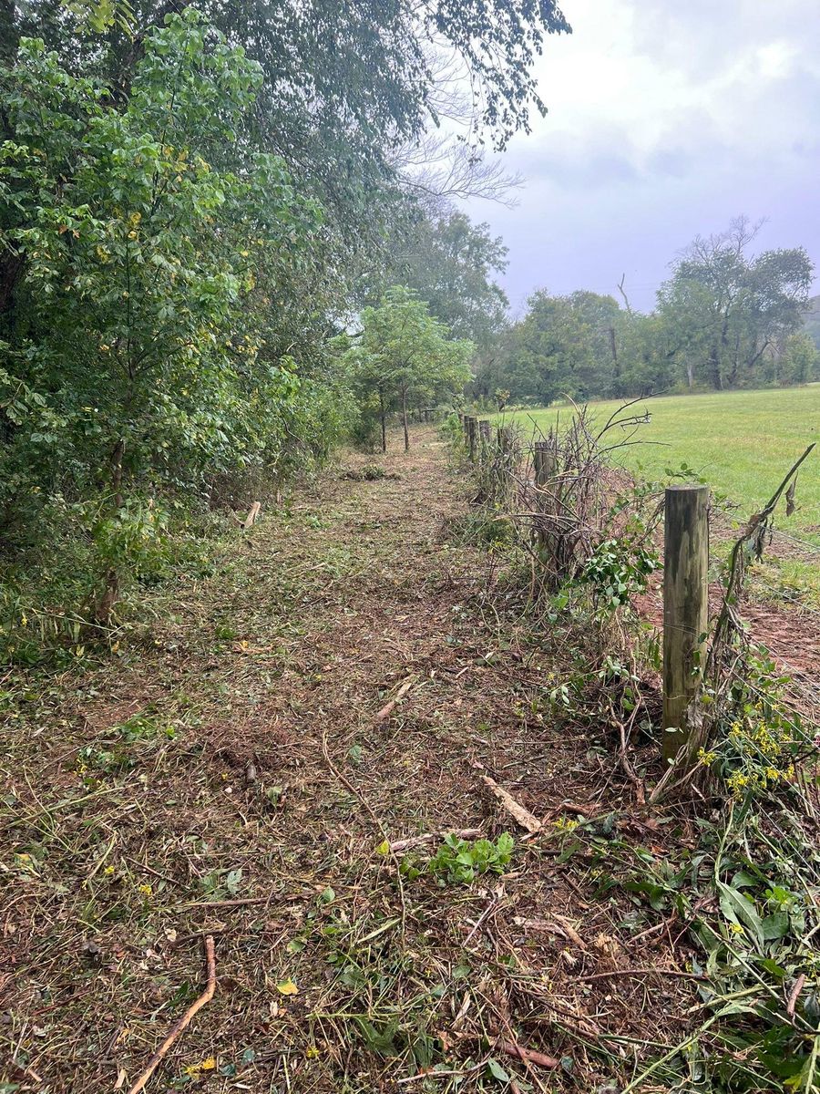 Bush Hogging for Cedar Point Land Management in Richmond, VA