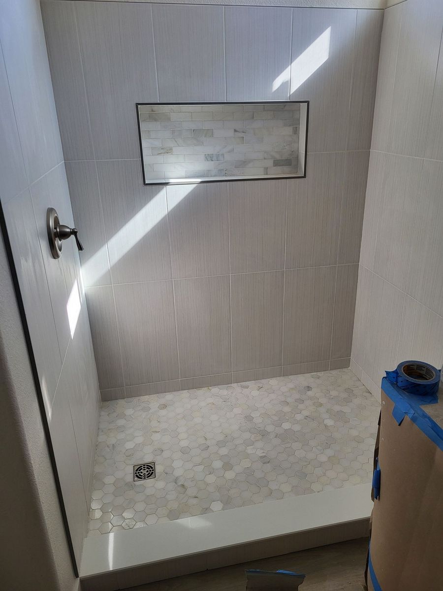 Bathroom Renovation for Arnett Front Range Construction in Elizabeth, CO
