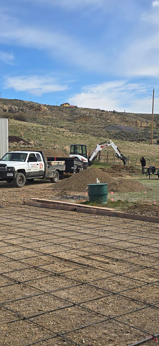 Concrete Slab Construction for Pando & Duarte Concrete LLC in Craig, CO