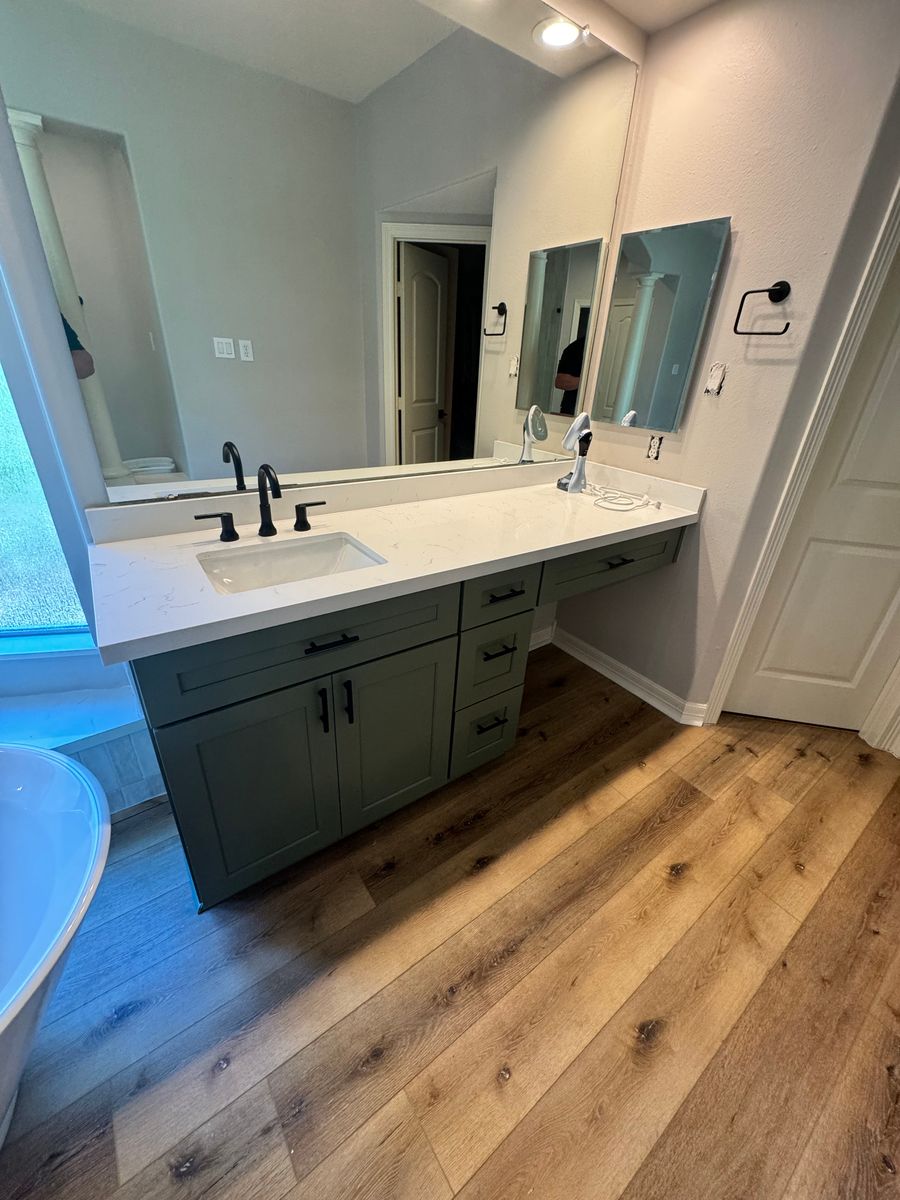 Bathroom Remodeling for Alpha Contracting Services in Katy, TX