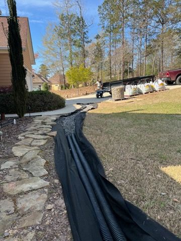 French Drain Installs for Clarks Hill Property Solutions in McCormick, SC