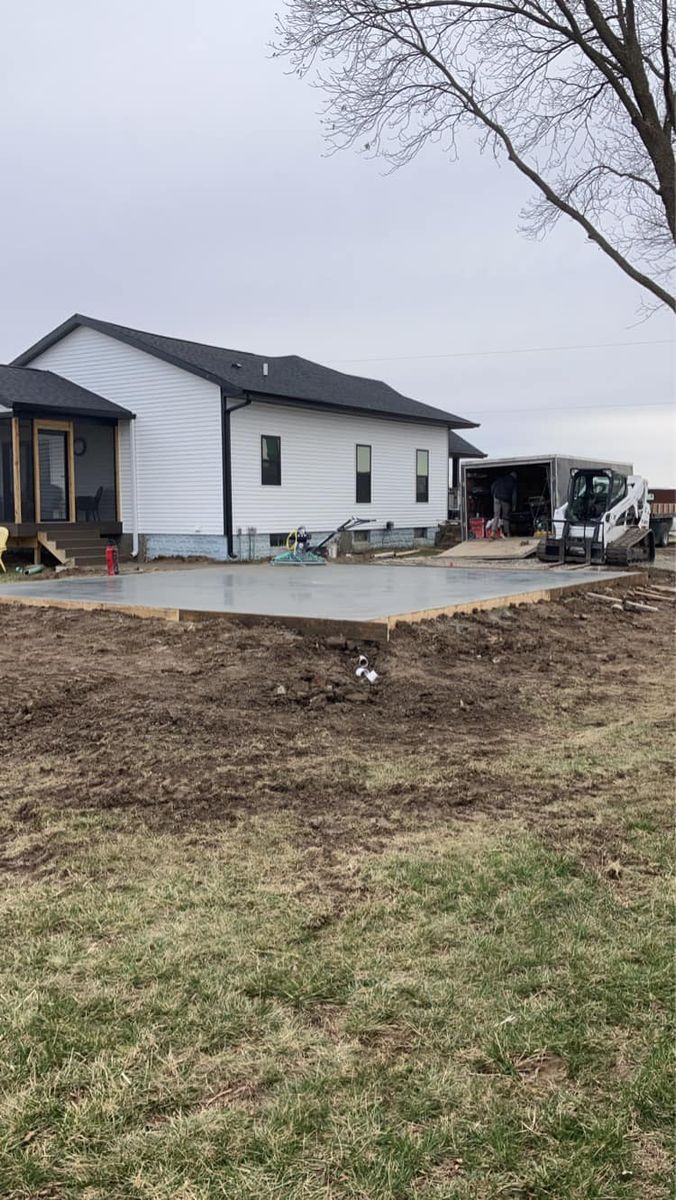 Patio Design & Installation for Kruse Concrete Construction  in Donnellson, IA