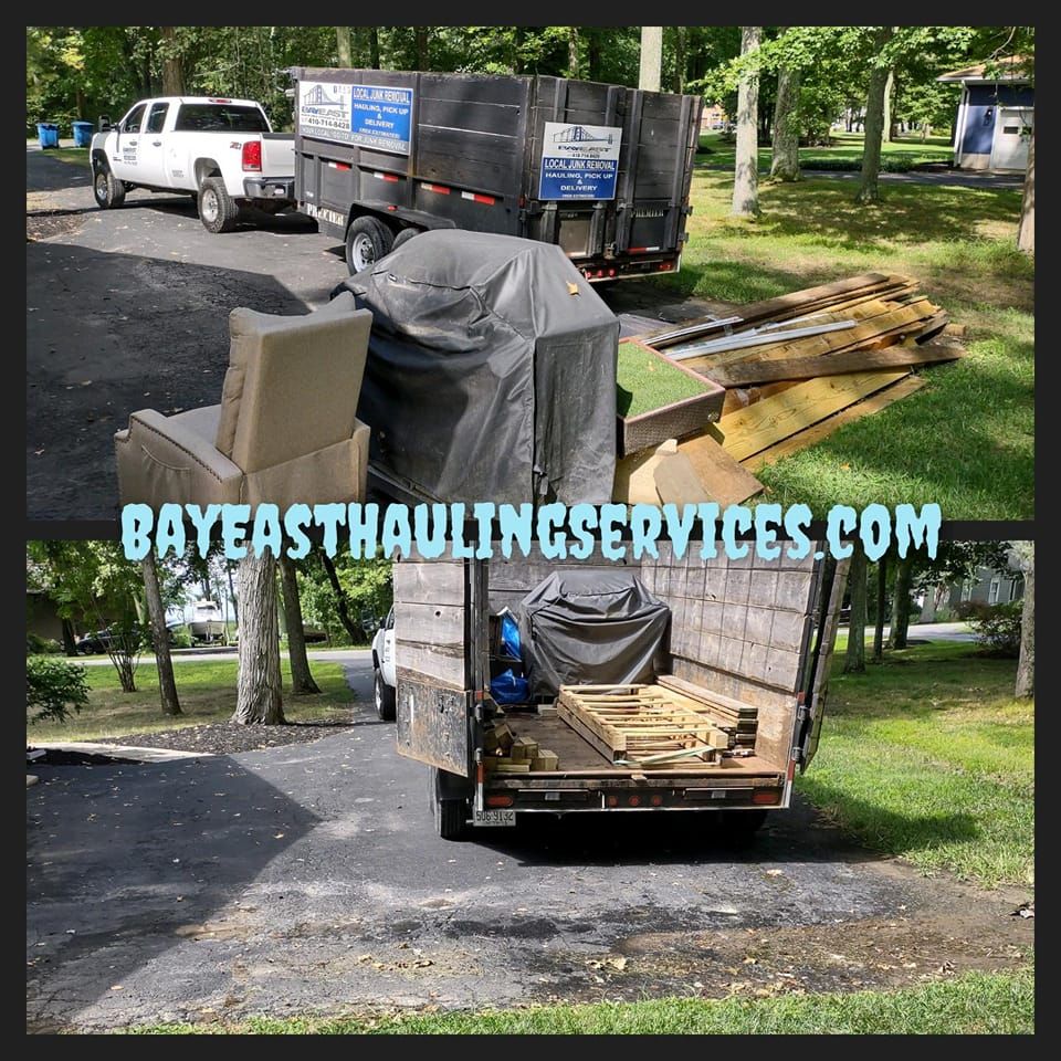 Post Rental Cleanout for Bay East Hauling Services & Junk Removal in Grasonville, MD