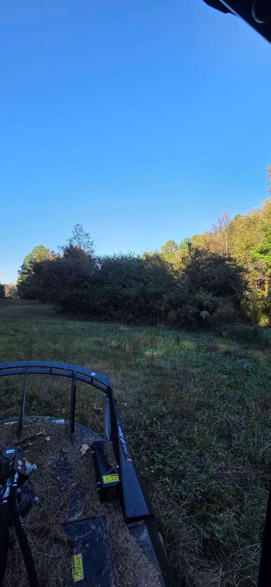 Forestry Mulching for Southern Stronghold Earthworks in Benson, NC