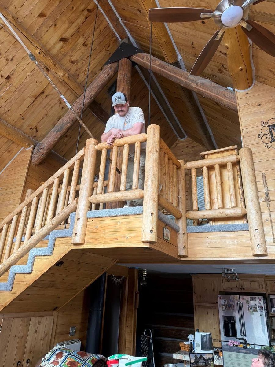 Log Home Refinishing for Chewelah Painting in Spokane, WA