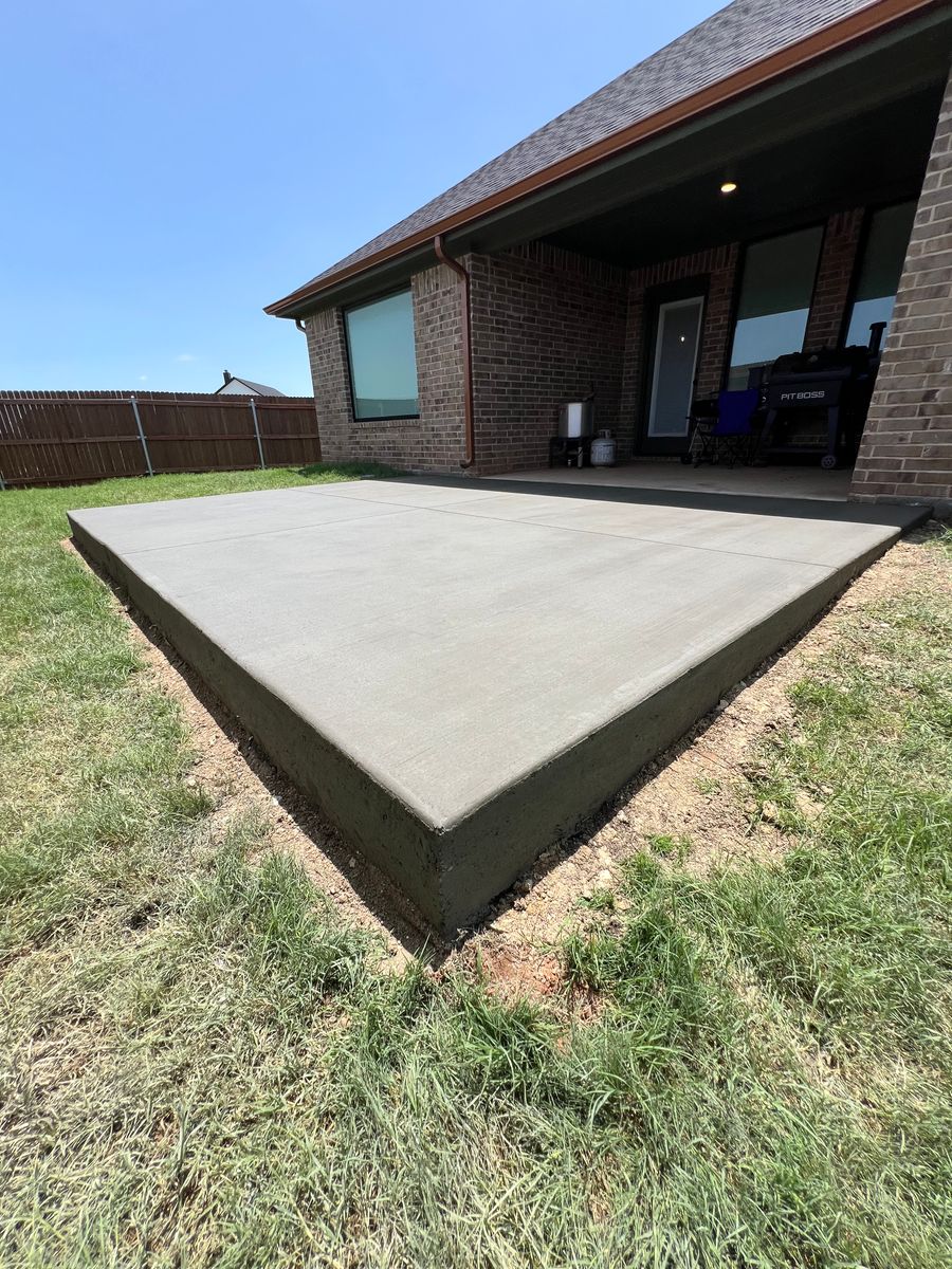 Concrete Slab Construction for BW Concrete Contracting LLC in Fort Worth, TX