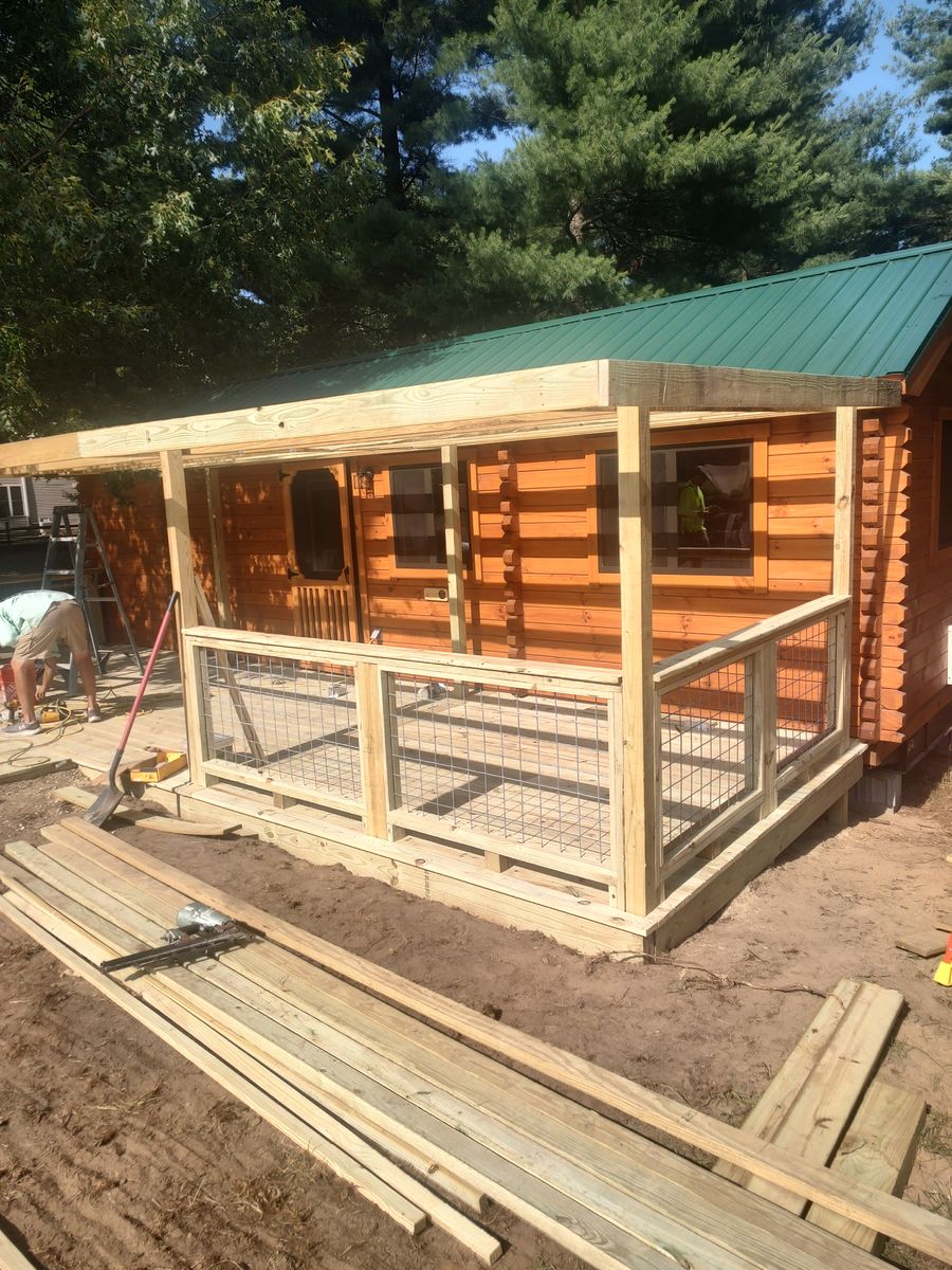 Deck and Patio Construction for Summers Construction in 77541, TX